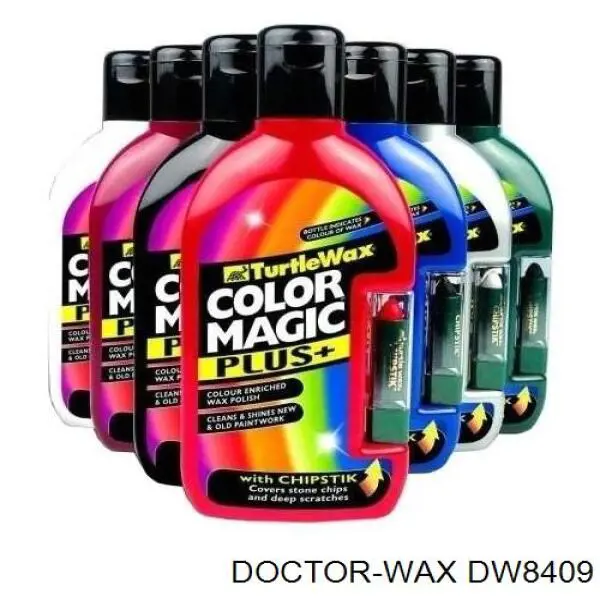 DW8409 Doctor WAX Полироль цветной, бежевый