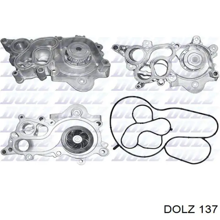 137 Dolz Насос водяной