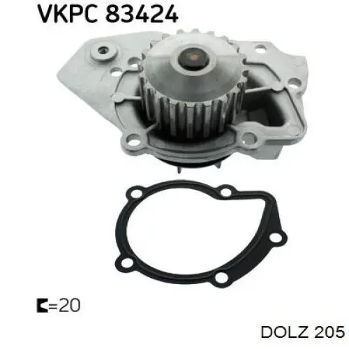 Помпа 205 Dolz