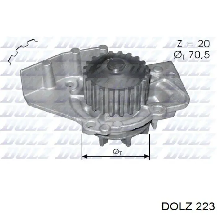 Помпа 223 Dolz