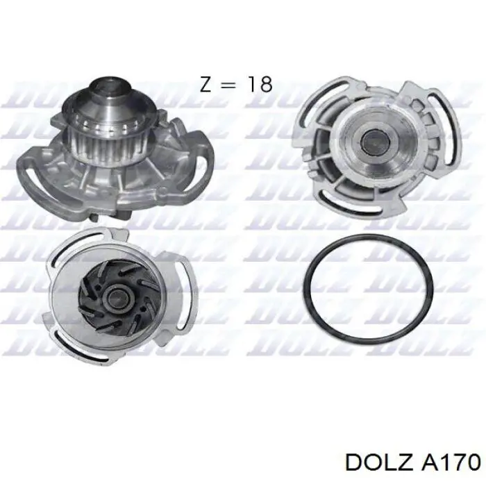 Bomba de agua A170 Dolz