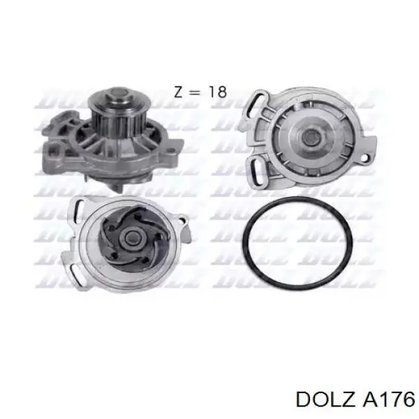 A176 Dolz Насос водяной