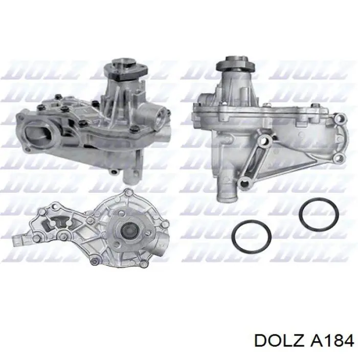 A184 Dolz Водяной насос охлаждения, с корпусом