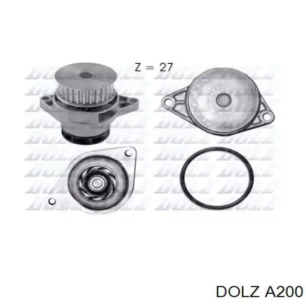 A200 Dolz Насос водяной