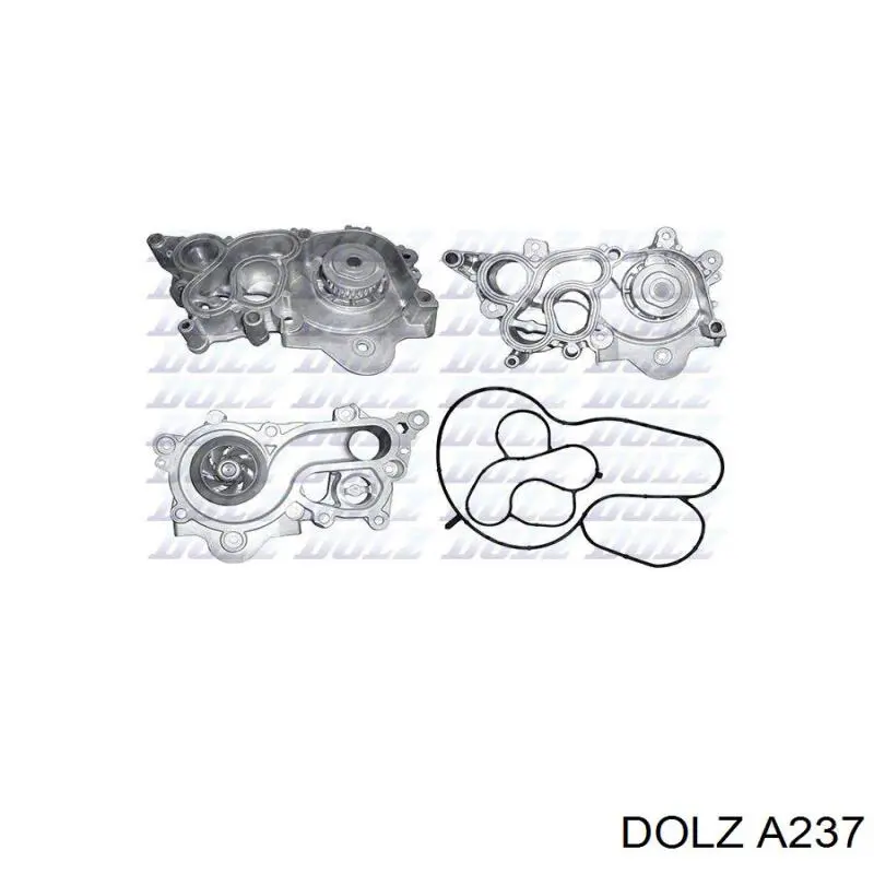 Помпа охлаждения Dolz A237 цена, от 66.06 USD
