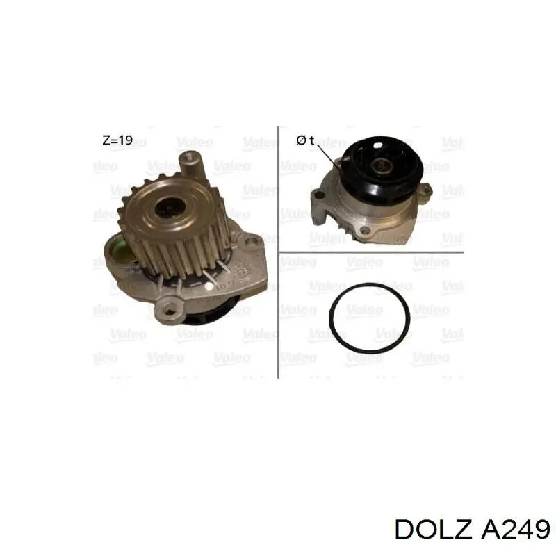 Купить A249 Dolz Насос охлаждения