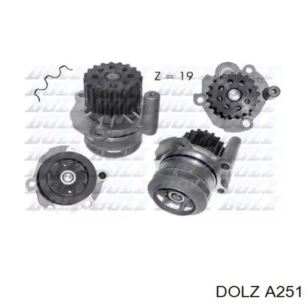 A251 Dolz Насос водяной