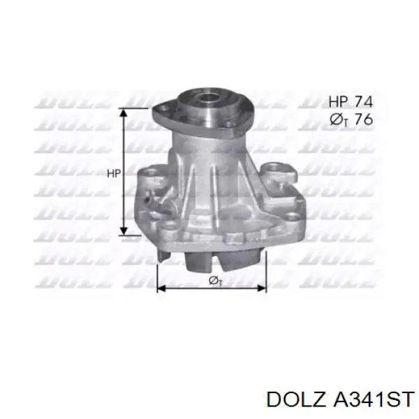 Купить A341ST Dolz Насос охлаждения