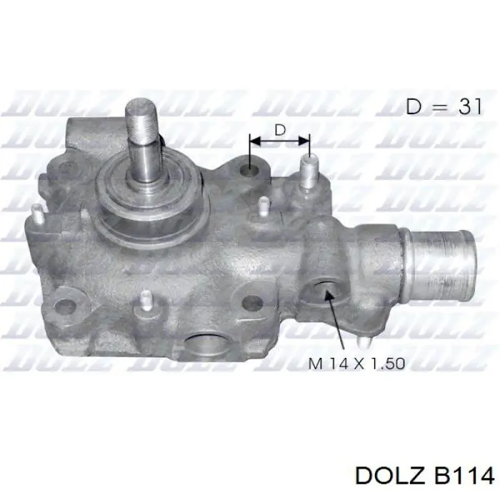 Купить B114 Dolz Насос охлаждения