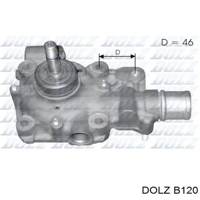 Bomba de agua B120 Dolz