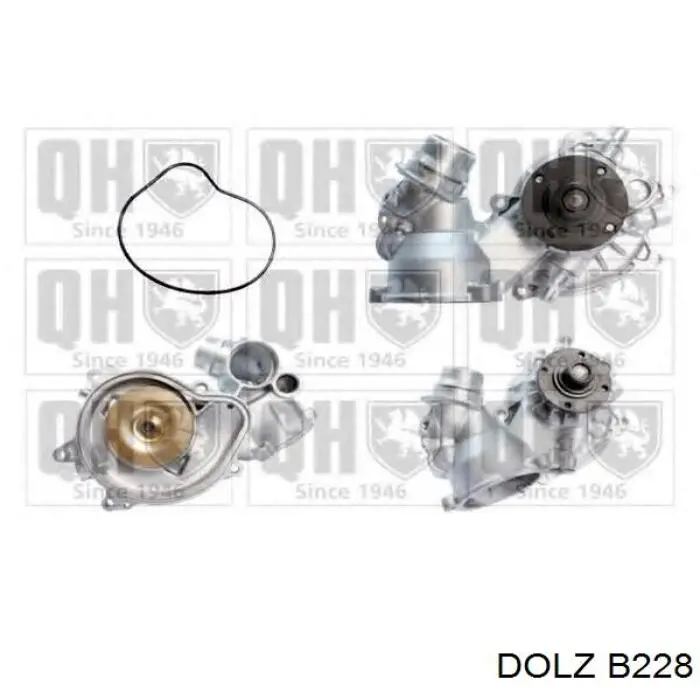 Помпа охлаждения Dolz B228 цена, от 72.56 USD