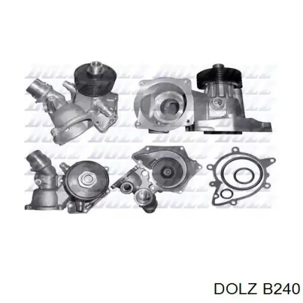 B240 Dolz bomba de água (bomba de esfriamento)