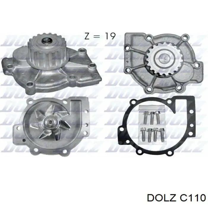 Помпа охлаждения Dolz C110 цена, от 19.83 USD
