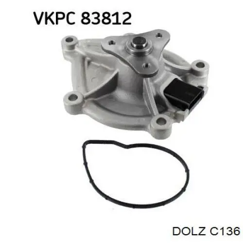 Помпа охлаждения Dolz C136 цена, от 28.22 USD