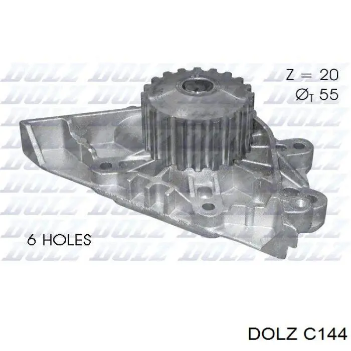 Bomba de agua C144 Dolz