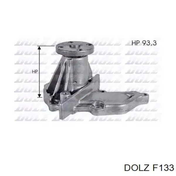 F133 Dolz Насос водяной