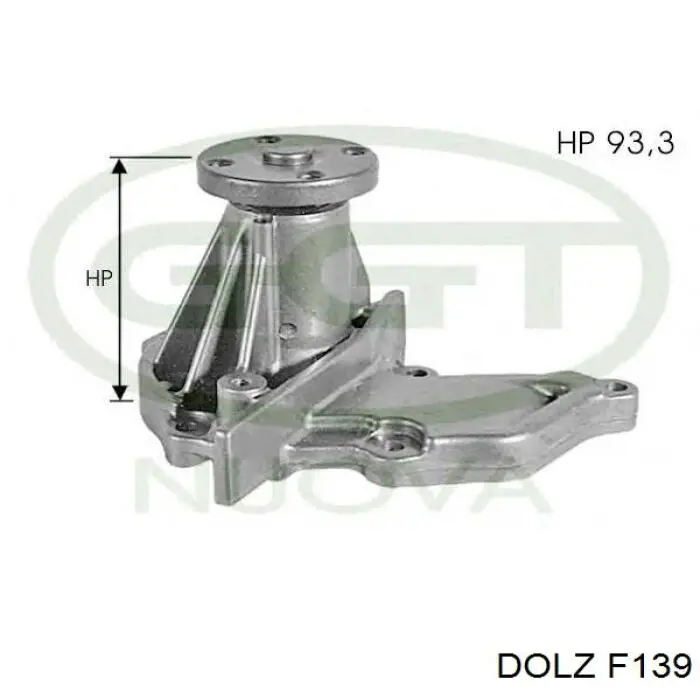F139 Dolz Насос водяной