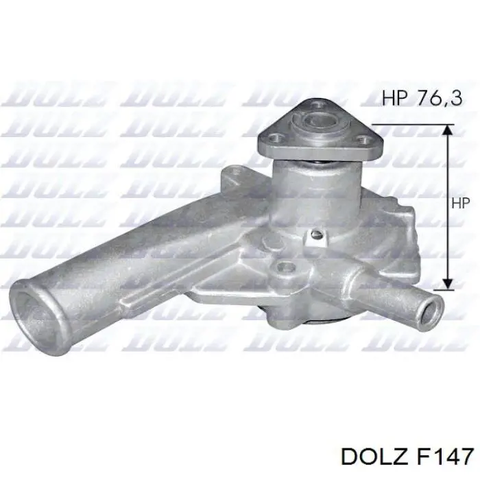 Bomba de agua F147 Dolz