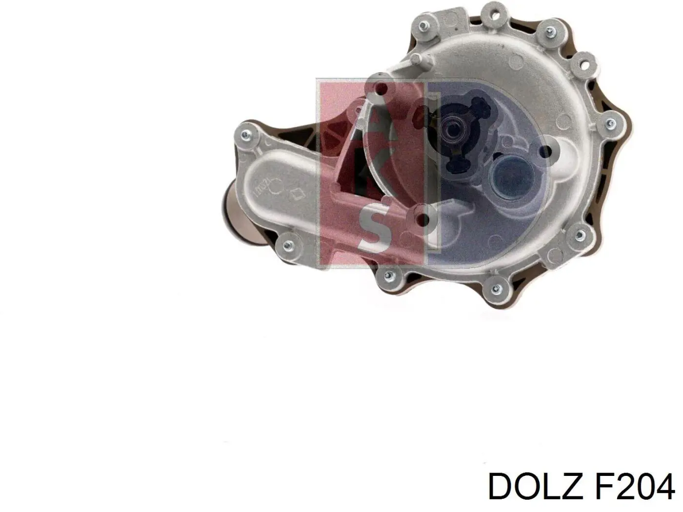 F204 Dolz Водяной насос охлаждения, с корпусом