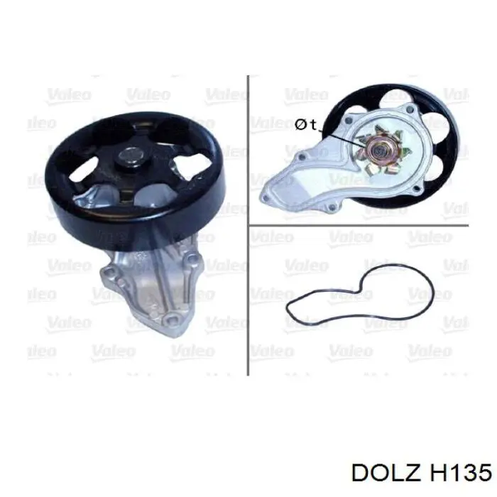 Bomba de agua H135 Dolz