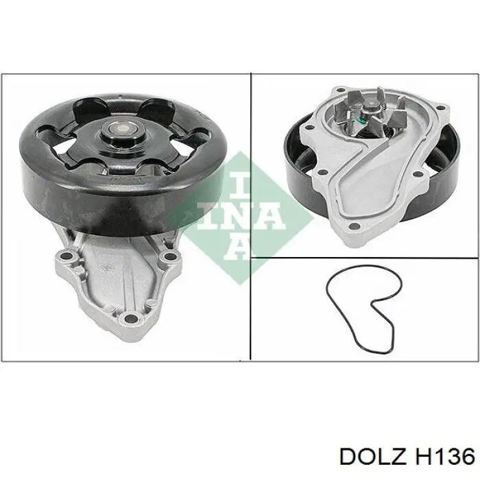 H136 Dolz Насос водяной