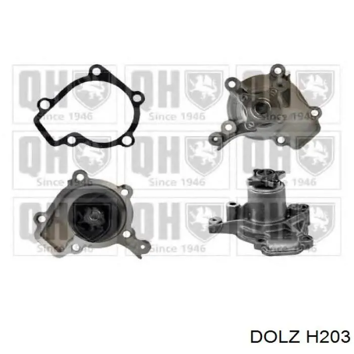 Помпа охлаждения Dolz H203 цена, от 27.88 USD