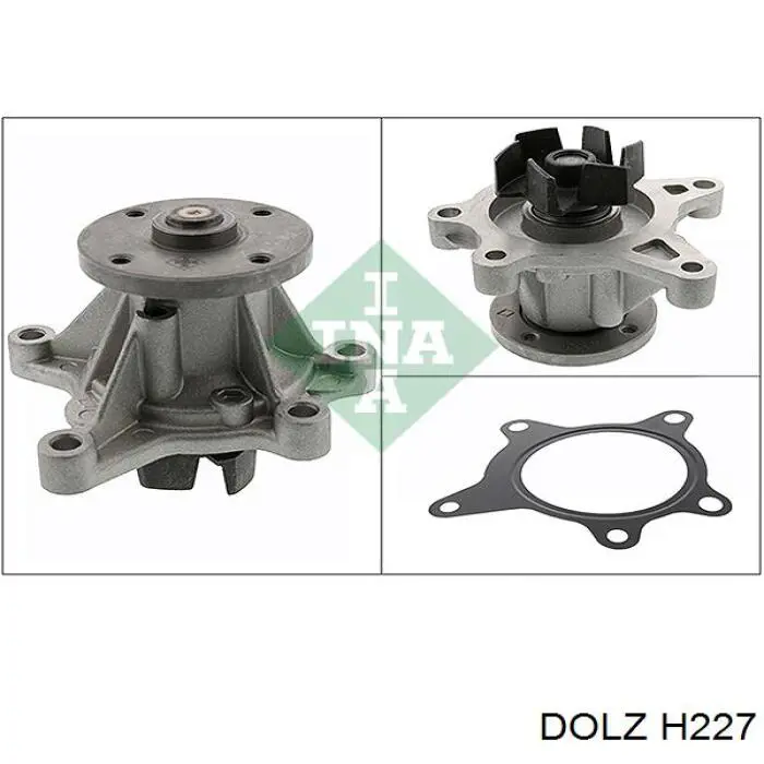 H227 Dolz Насос водяной