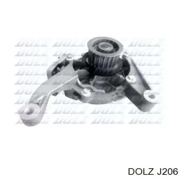 Помпа водяная, (насос) охлаждения, в сборе с корпусом Dolz J206 цена, от 70.64 USD