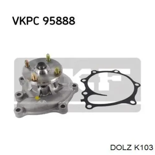 Помпа охлаждения Dolz K103 цена, от 34.26 USD