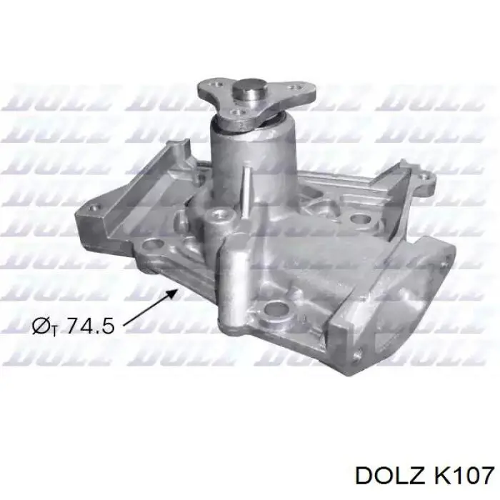 Помпа водяная (насос) охлаждения Dolz K107
