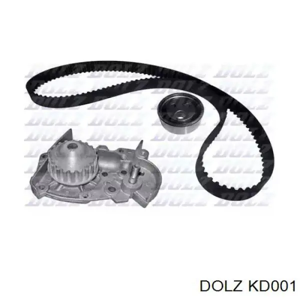 KD001 Dolz Комплект ремня ГРМ