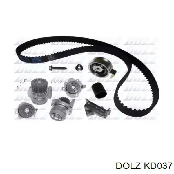 Комплект ГРМ KD037 Dolz