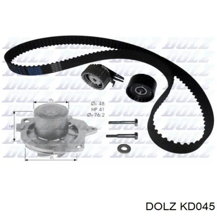 Комплект ГРМ KD045 Dolz