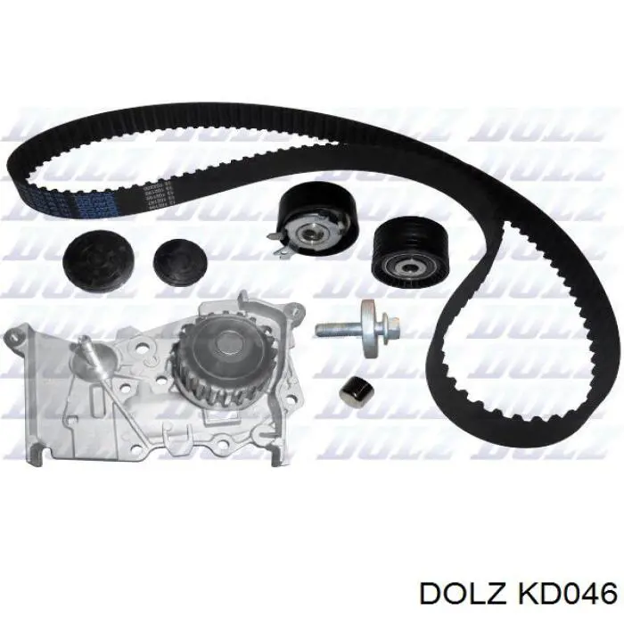 ГРМ ремни, комплект Dolz KD046 цена, от 96.11 USD