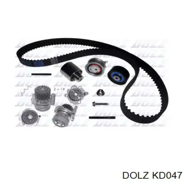 Комплект ГРМ KD047 Dolz