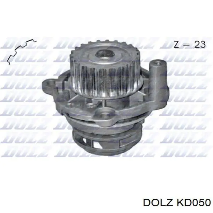 ГРМ ремни, комплект Dolz KD050 цена, от 68.32 USD