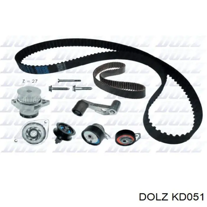 Купить KD051 Dolz Комплект ГРМ