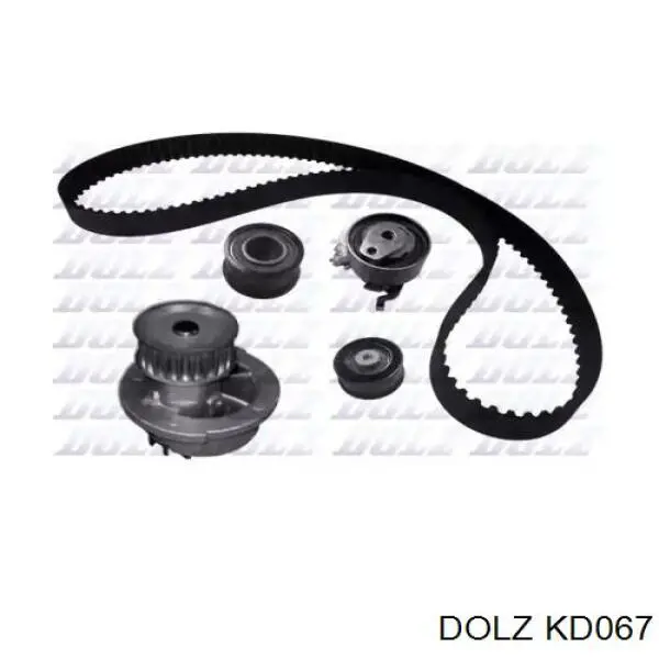 Комплект ГРМ KD067 Dolz