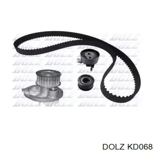 Kit correa de distribución KD068 Dolz