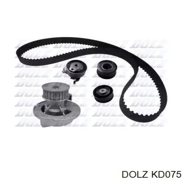 KD075 Dolz Комплект ремня ГРМ