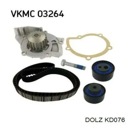 ГРМ ремни, комплект Dolz KD076 цена, от 111.86 USD