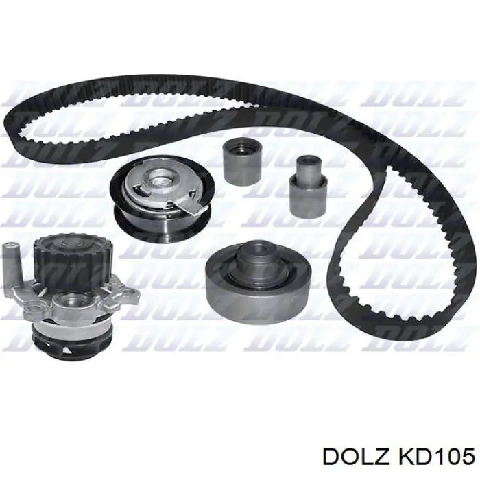 ГРМ ремни, комплект Dolz KD105 цена, от 98.13 USD