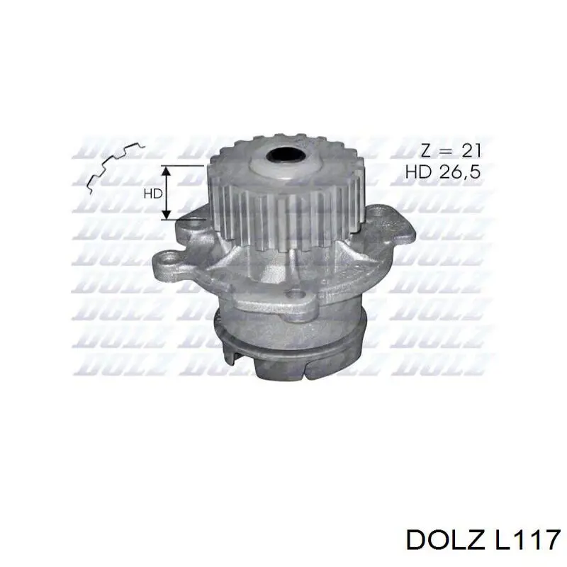 Помпа охлаждения Dolz L117 цена, от 90.80 USD