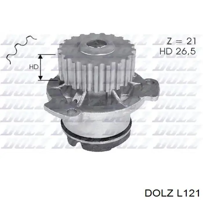 Помпа водяная (насос) охлаждения DOLZ L121