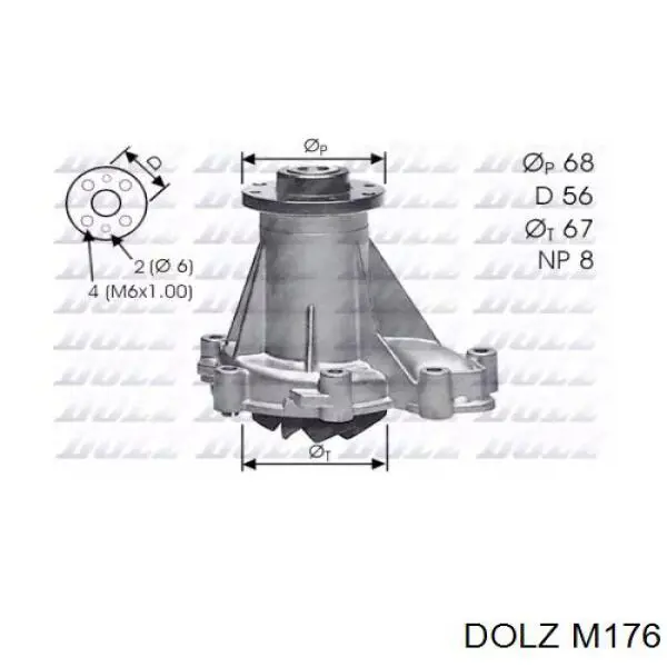 Помпа M176 Dolz