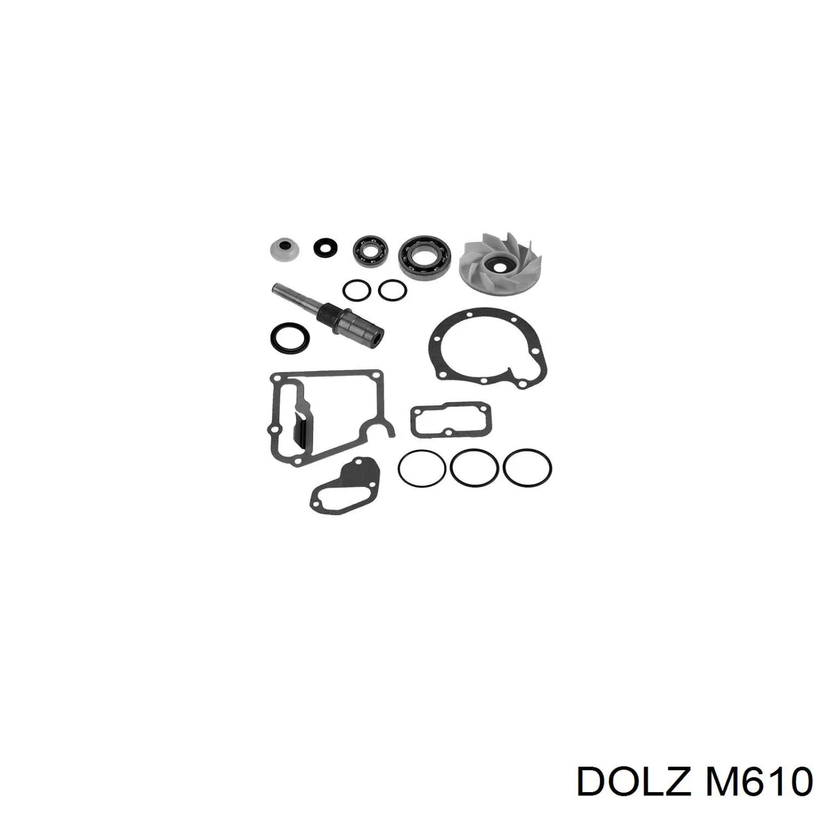 Помпа охлаждения Dolz M610 цена, от 121.57 USD