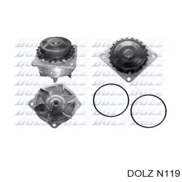 N119 Dolz bomba de água (bomba de esfriamento)