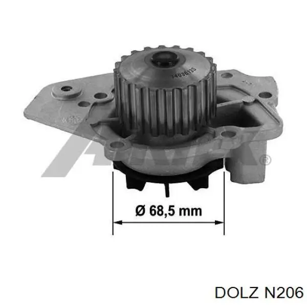 Bomba de agua N206 Dolz