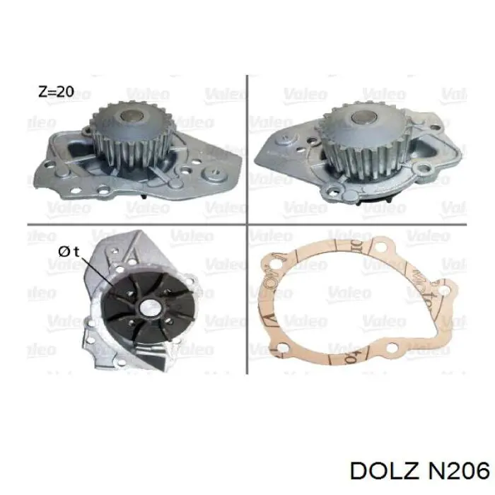 Помпа N206 Dolz