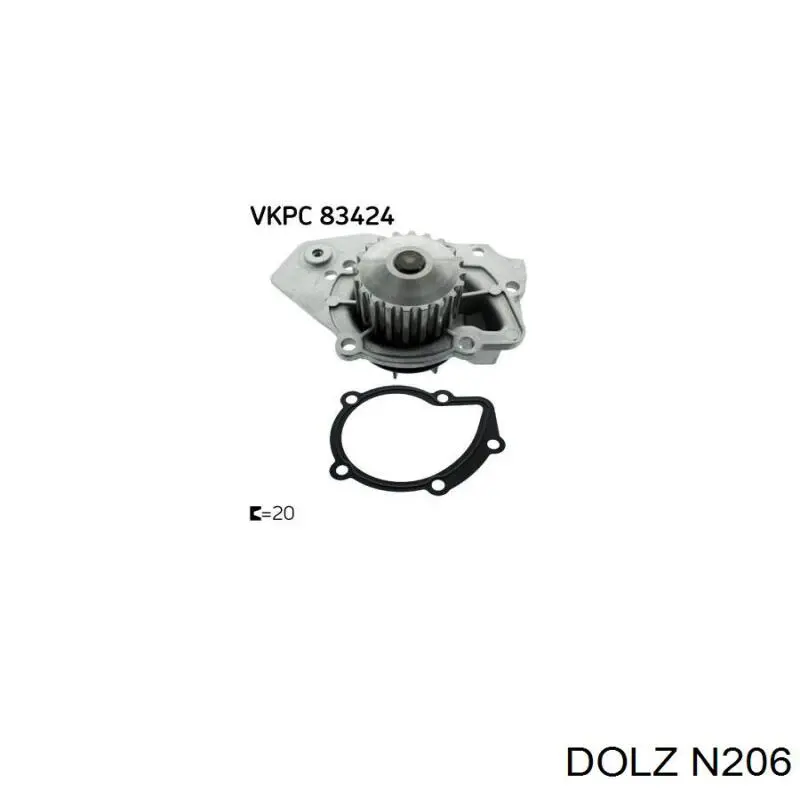 N206 Dolz Насос водяной